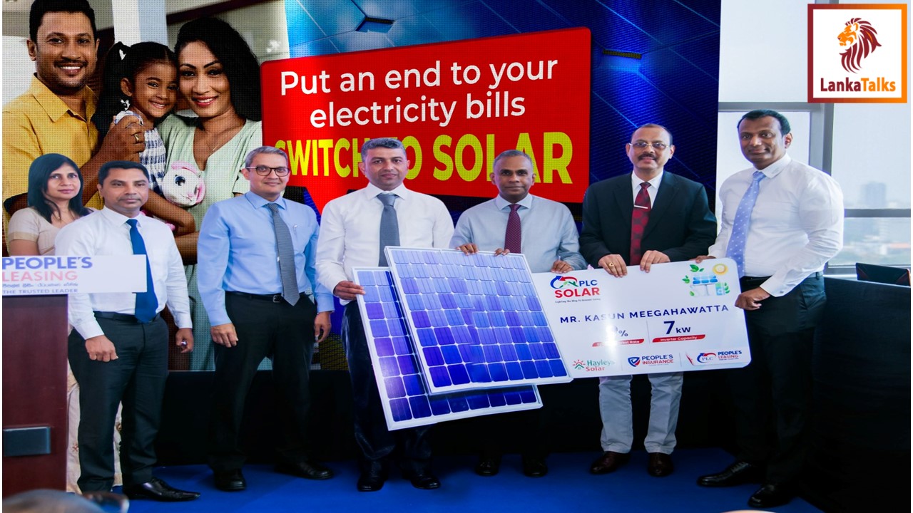 "Breaking Barriers: Peoples Leasing & Finance PLC and Hayleys Solar Collaborate to Make Solar Power Accessible to All"