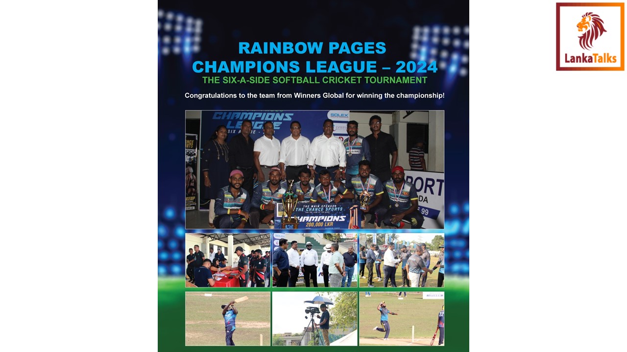 Rainbow Pages Champions League: Corporate Cricket Tournament Hits a Six with 28 Leading Companies Battling for Victory