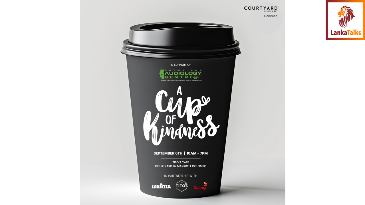 A cup cake kindness:brewing compassion at courtyard by marriot Colombo