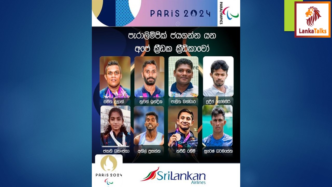 Our athletes who are going to win the Paralympics