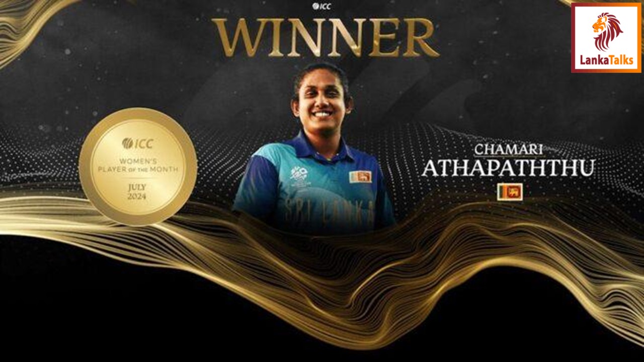 A second ICC Women’s Player of the Month award for Chamari Athapaththu