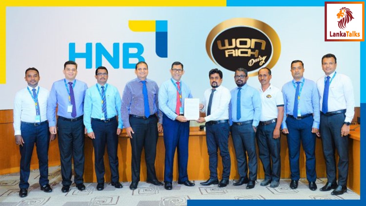 HNB’s value chain financing boosts dairy farming sector through Wonrich partnership