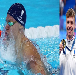 Léon Marchand seals historic double with gold in 200m butterfly and breaststroke