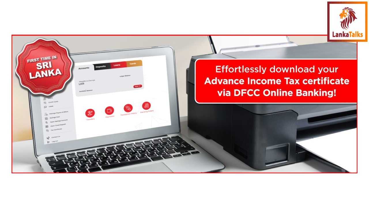 DFCC Bank Sets New Benchmark with Digital Tax Certificate Downloads