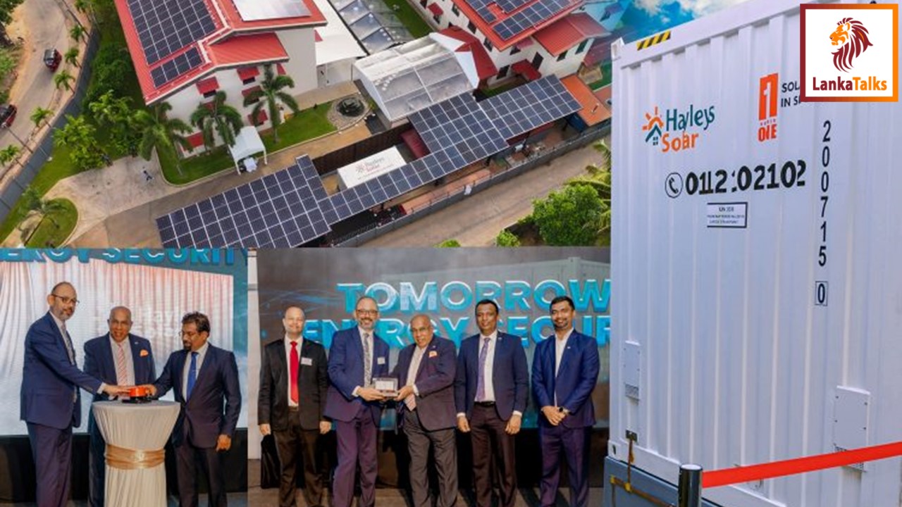 Hayleys Solar Successfully Commissions Sri Lanka’s Largest Solar-Powered Battery Energy Storage System