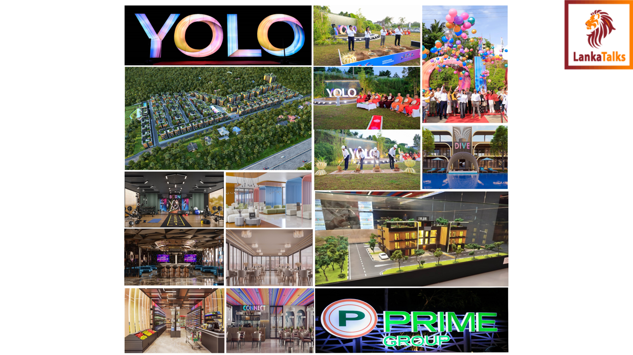 Prime Group’s ‘YOLO’ Sri Lanka’s First-ever Modern Home Apartment City Commences Construction
