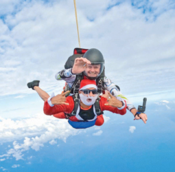 Santa takes the skies at Occidental Eden Beruwala