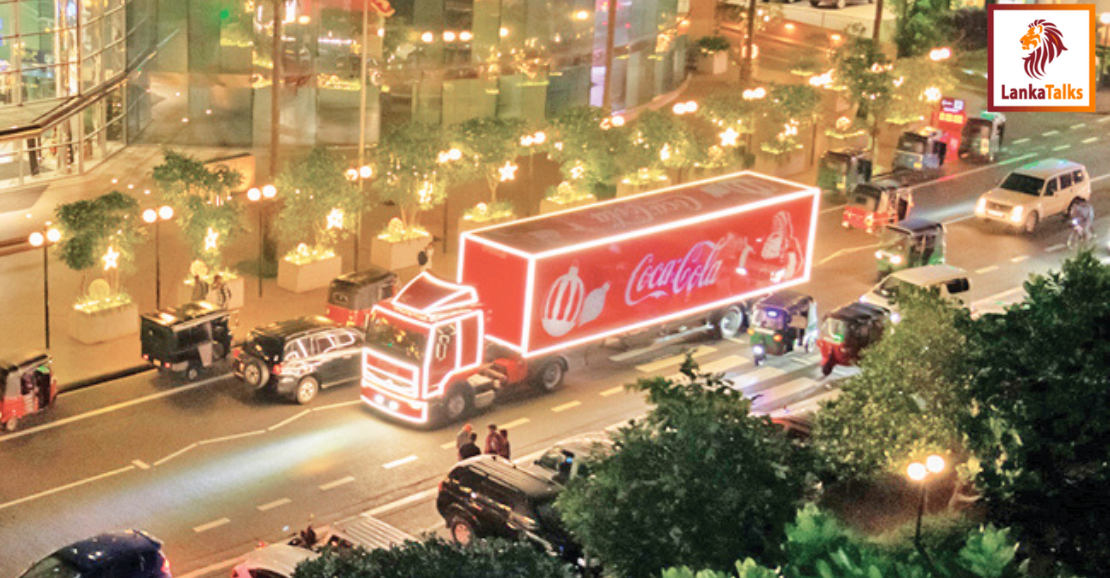 Coca-Cola’s Christmas truck spreads magic across Sri Lanka