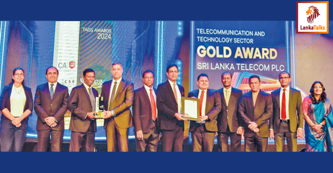 SLT -Mobitel wins Gold at TAGS Awards 2024