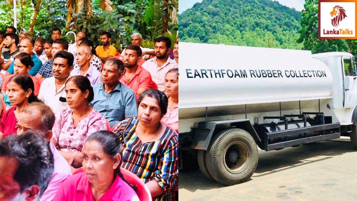 Earthfoam opens a new Liquid Latex Collection Centre and provides the Thurushakthi Insurance Scheme in collaboration with Ceylinco Life Insurance to farmers