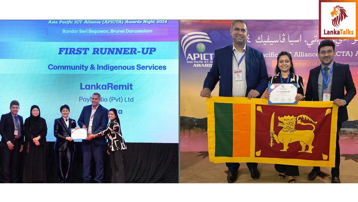 PayMedia wins 1st Runner-Up at APICTA Awards for community and indigenous services with LankaRemit