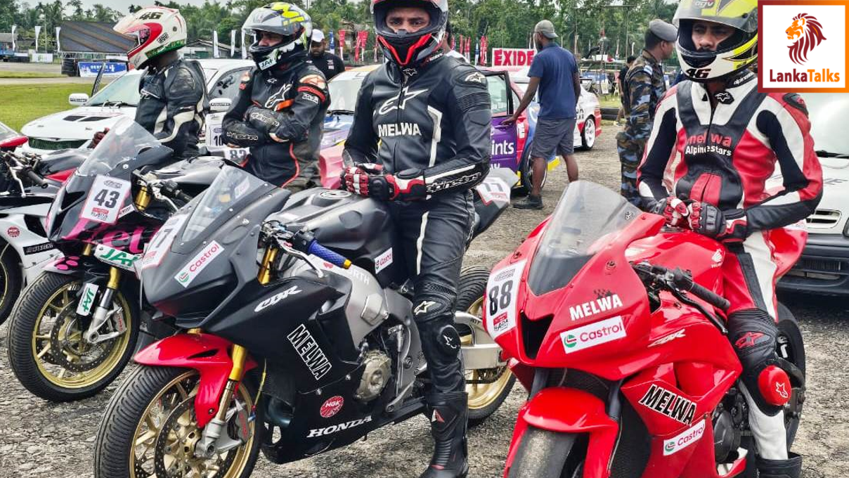 Melwa riders shine at Katukurunda Tarmac Races