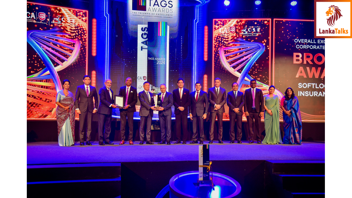 Softlogic Life in Top 3 for the fourth consecutive year at CA TAGS 2024