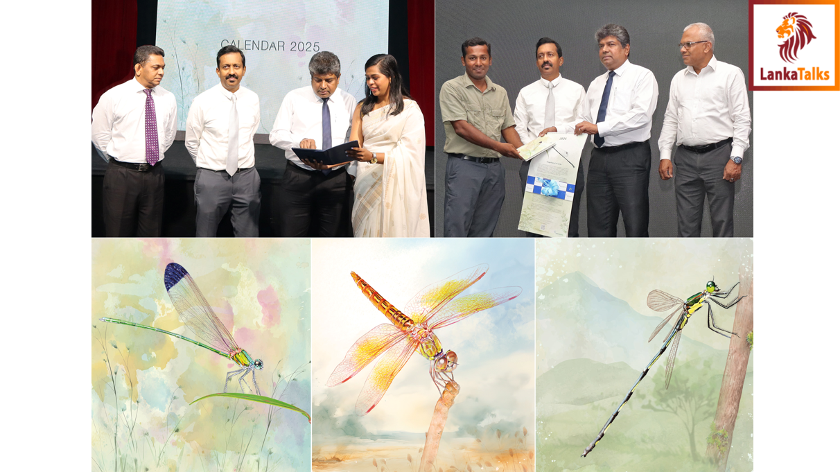SLT-MOBITEL unveils 2025 Calendar featuring Dragonflies of Sri Lanka