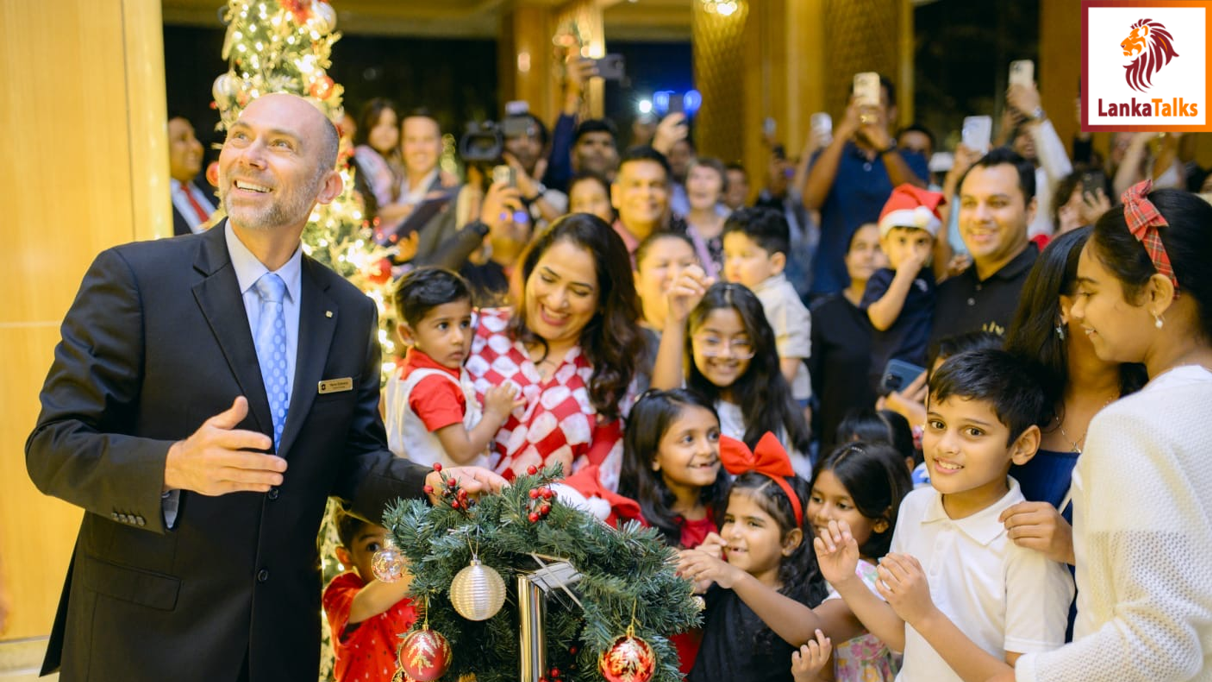 Shangri-La Colombo Ushers in the Festive Season with a Spectacular Christmas Tree Lighting Ceremony
