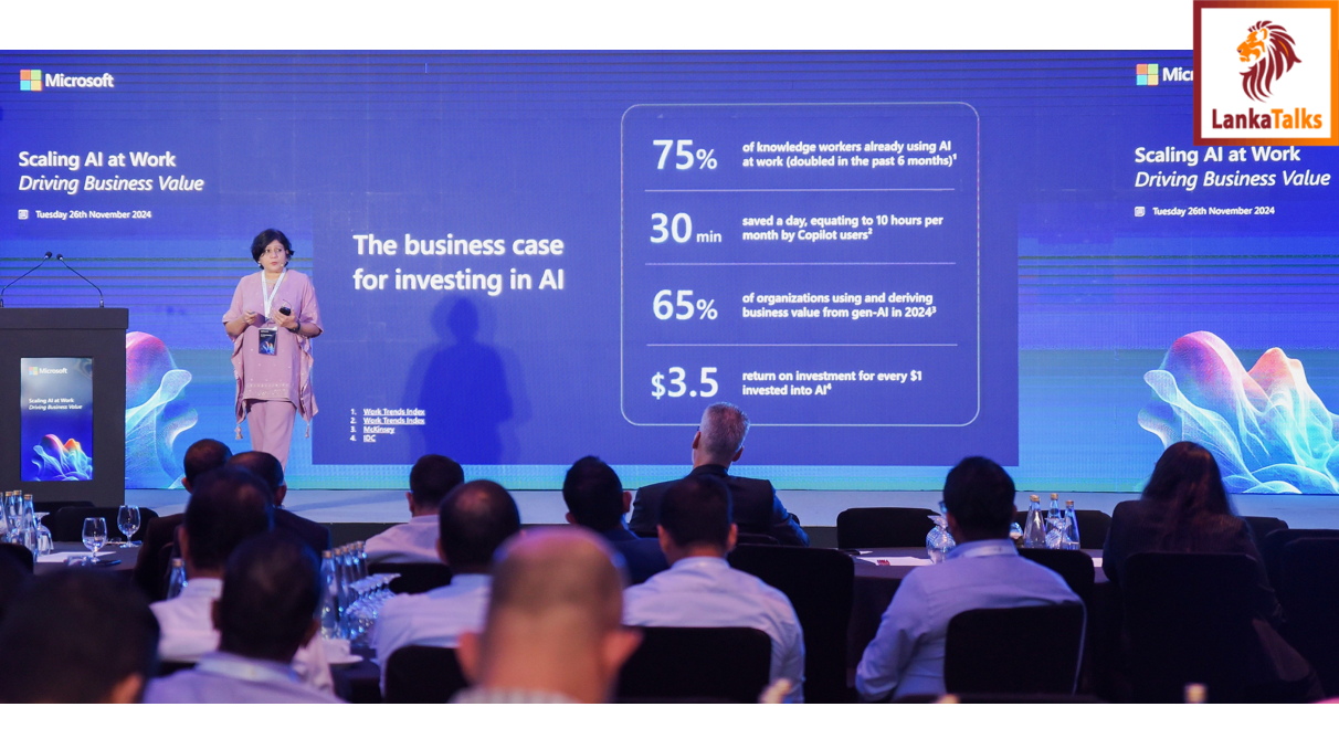 Microsoft Hosts ‘Scaling AI at Work’ to Drive AI-first Innovation for Sri Lankan Businesses