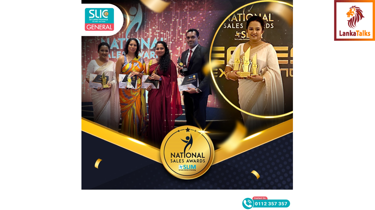 Sri Lanka Insurance General Shines at the SLIM National Sales Awards, bags multiple best of the best awards