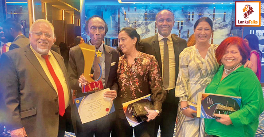 Eric Suriyasena honoured at Tourism Awards 2024