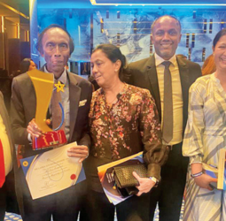 Eric Suriyasena honoured at Tourism Awards 2024