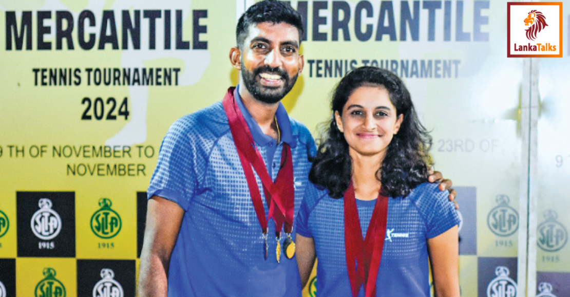 Yasitha and Anjalika propel MAS Holdings to Mercantile tennis glory