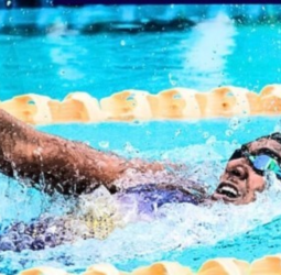 Swimming star Ganga sets the standard in Doha
