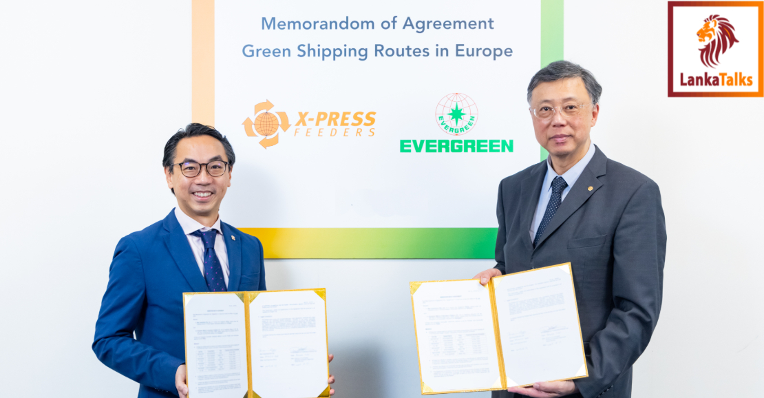 Evergreen Marine And X-Press Feeders Sign MOA For Launch of Green Shipping Routes in Europe