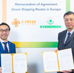 Evergreen Marine And X-Press Feeders Sign MOA For Launch of Green Shipping Routes in Europe