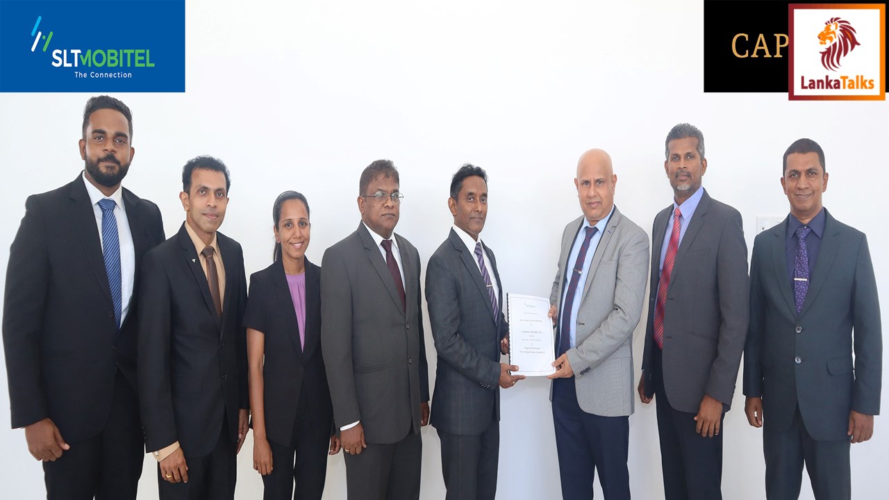 SLT-MOBITEL, අඛණ්ඩ හා කාර්යක්ෂම ජාල සම්බන්ධතා සහ Smart නිවාස පහසුකම් සැපයීමට Capitol Developers ‘TwinPeaks’හා අත්වැල් බැඳගනී