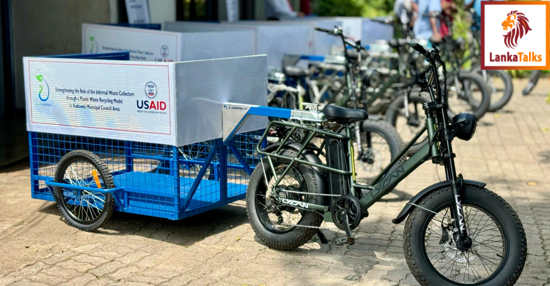 Lumala revolutionizes waste management practices in Sri Lanka with its innovative Eco Hauler e-bike carts
