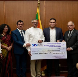 Sri Lanka Standards Institution Contributes LKR 50 Million Dividends to Treasury