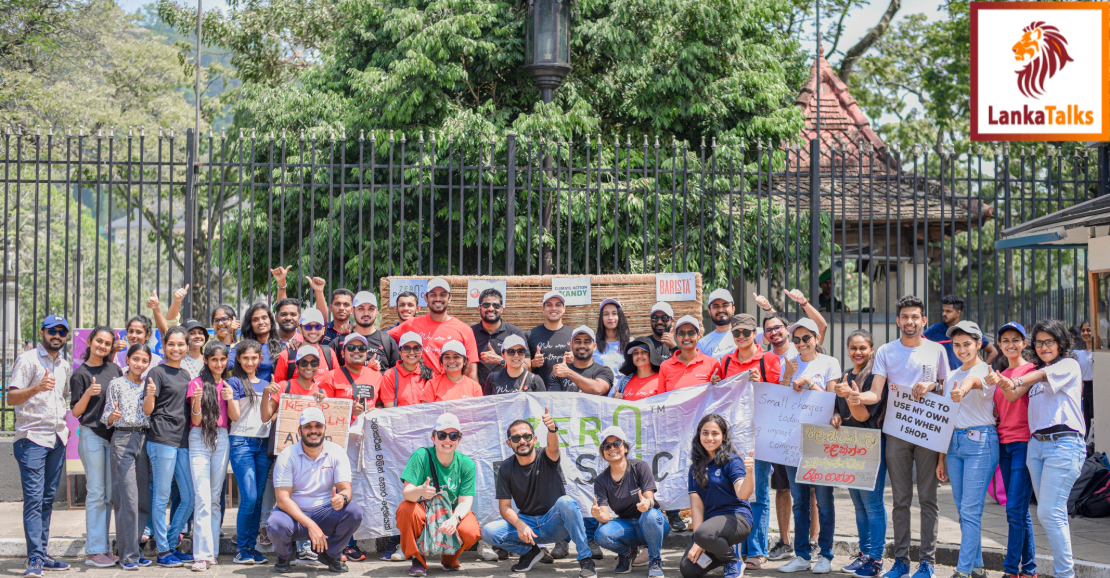 ZeroPlastic Movement takes its climate action awareness project to Kandy