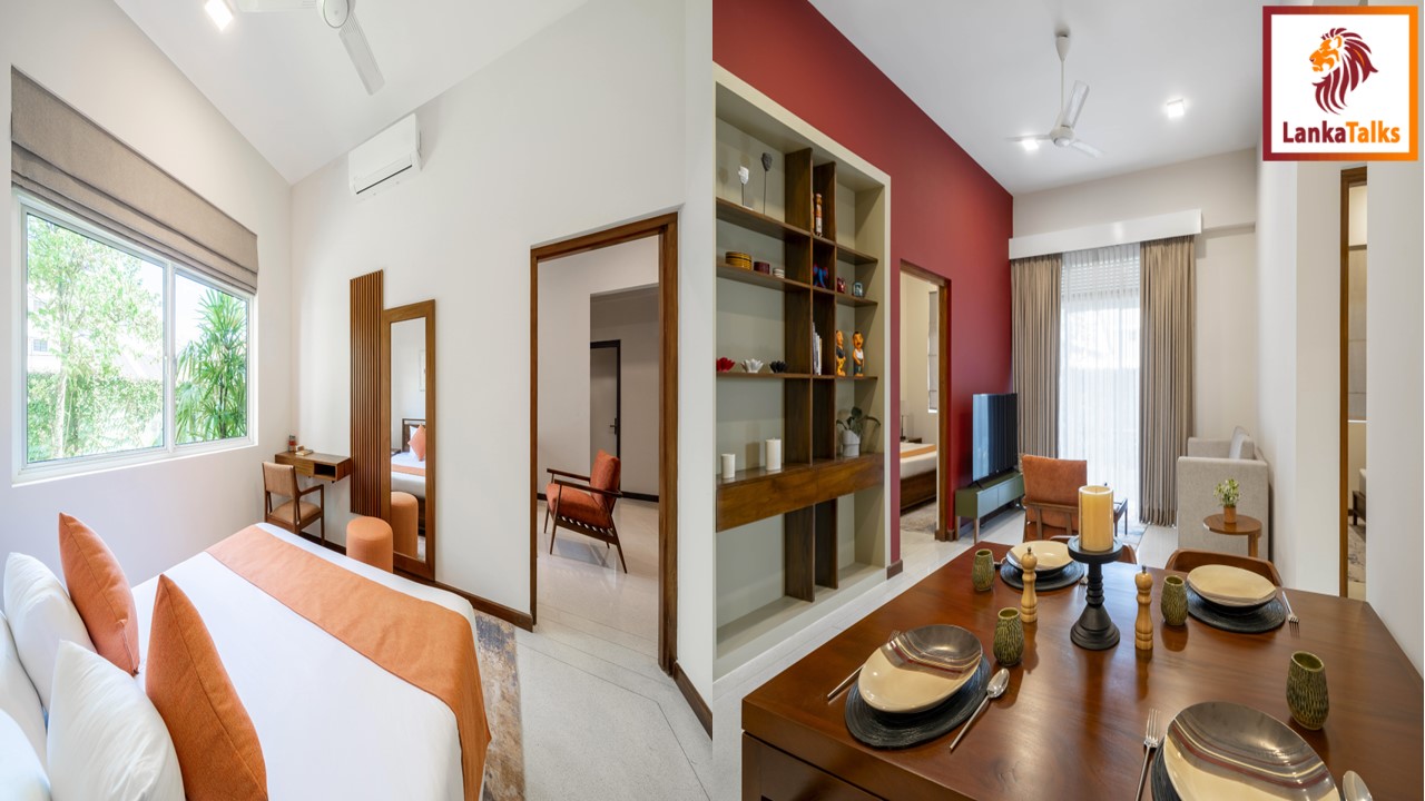 Model apartment for John Keells Properties’ latest residential project, ‘Viman’ - now ready for viewing