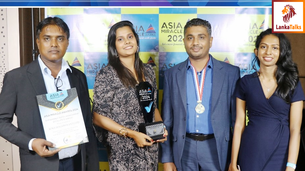 ROKY Holdings honoured with Best Sustainable Water Management Company of the Year Award