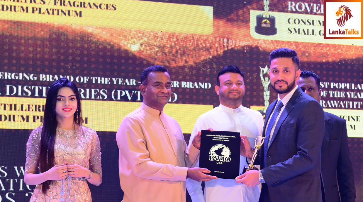 VA Distilleries & Tusker Universe honoured at Business World International Awards