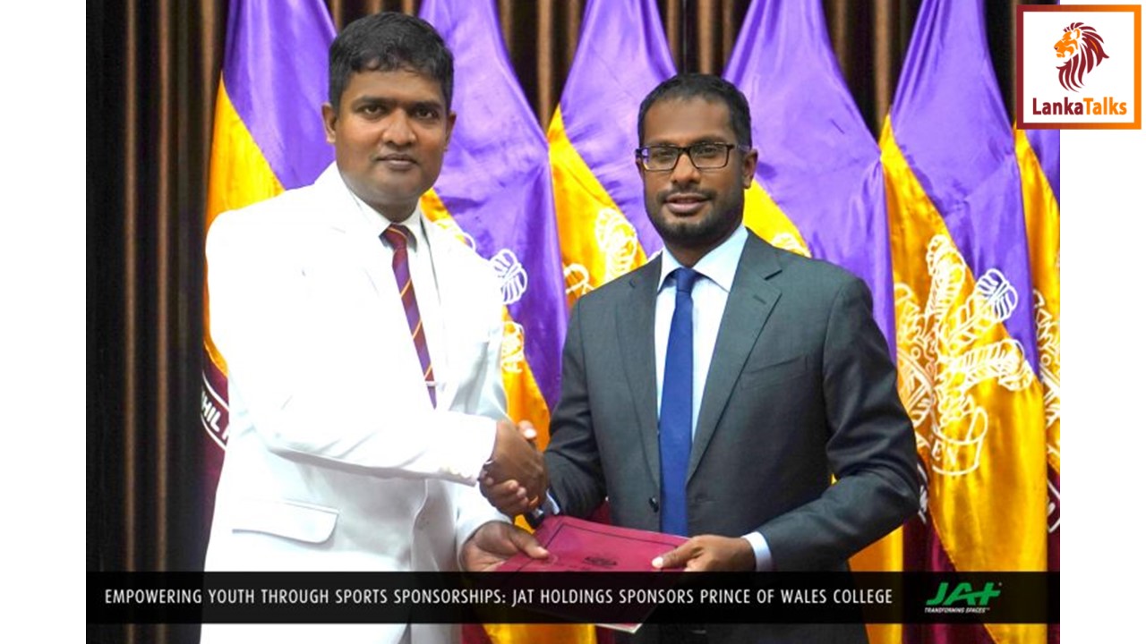 Empowering Moratuwa’s Youth: JAT Holdings PLC Sponsors Prince of Wales College Cricket, Rugby Teams