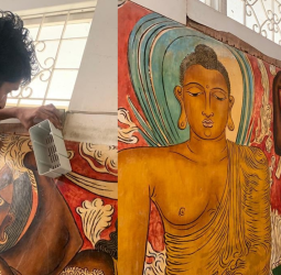 Nations Trust Bank supports restoration of historic murals at Gothami Viharaya