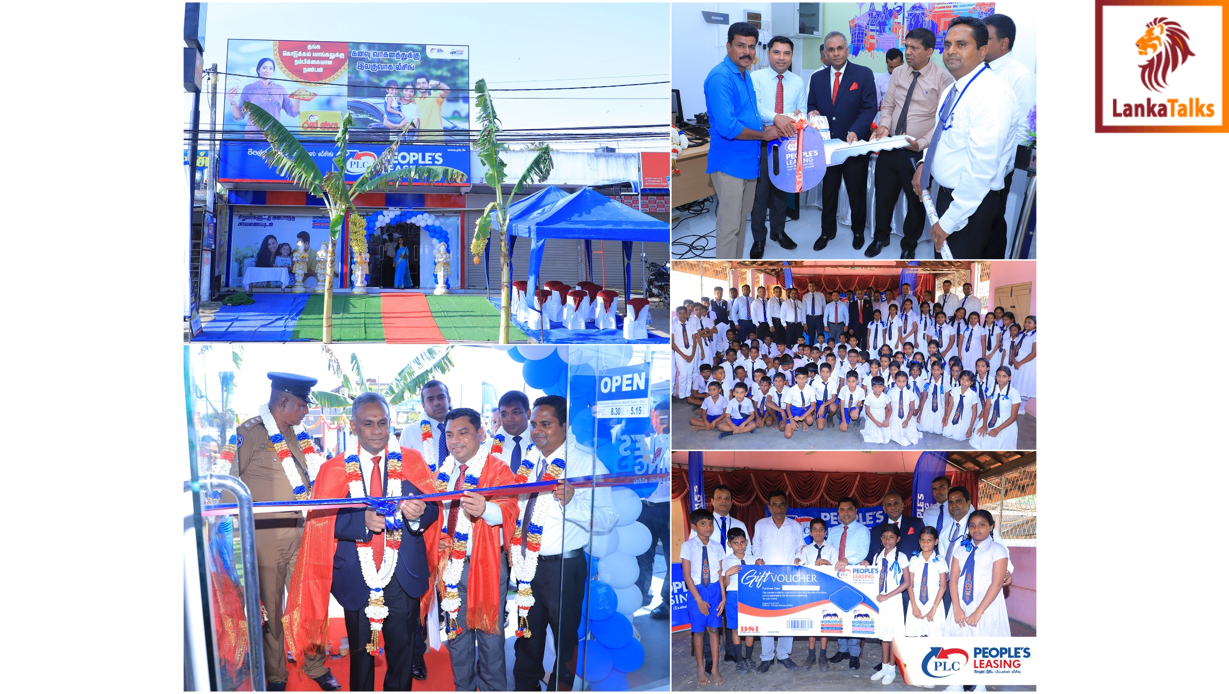 People’s Leasing & Finance PLC Extends Reach in the North with New Branch in Puthukkudiyiruppu