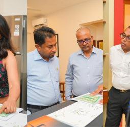 NDB customers experience John Keells Properties’ VIMAN Ja-Ela Model Apartment