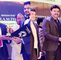 Sanjeewanie Ayurveda and CEO H. M. D. S. Sandakelum shine at Business World International Awards