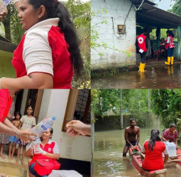 Sri Lanka Red Cross Society Deployed in Response to the Escalating Flood Situation