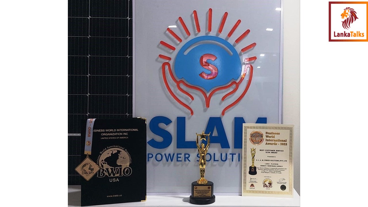 SLAM Power Solutions honored with Best Customer Service Icon Award at BWIO Awards