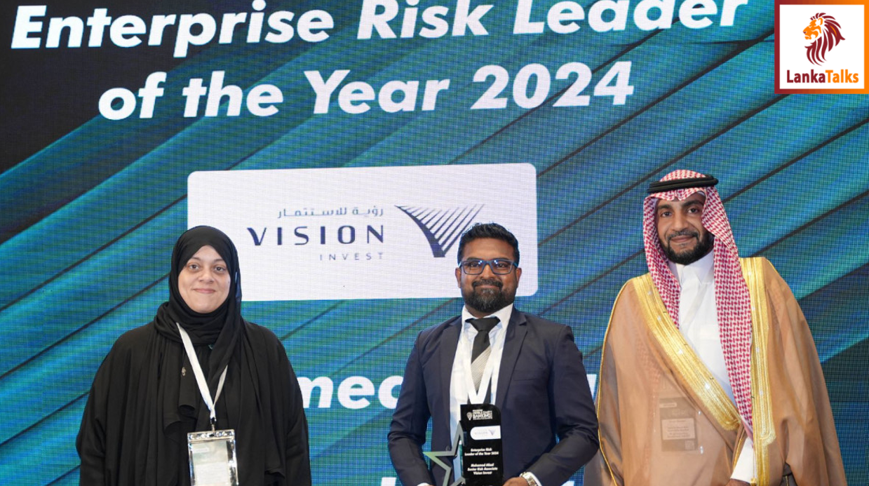 Founder of Mymech Afzal honoured for innovative leadership at the Middle East Banking AI Summit