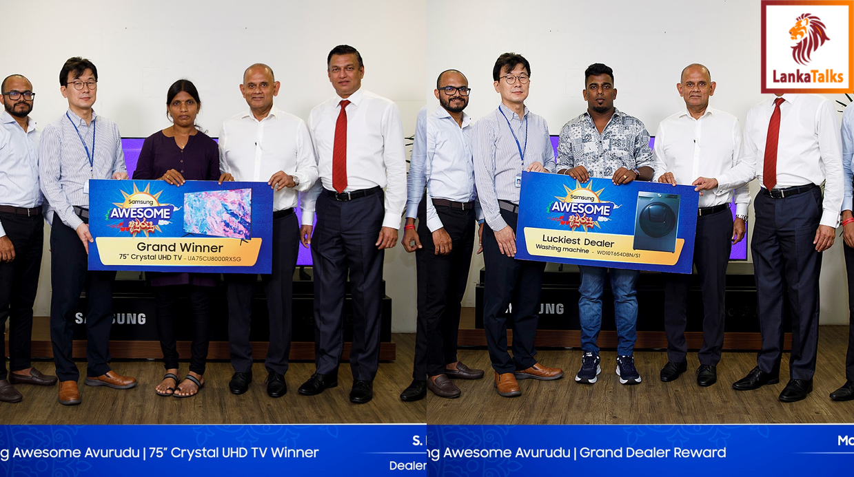 Samsung Sri Lanka Unveils Grand Winners of Awesome Avurudu Offer