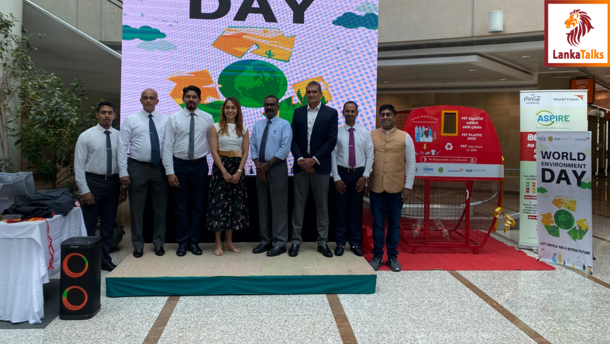 The Coca-Cola Foundation joins forces with World Vision Lanka to celebrate World Environment Day at World Trade Center
