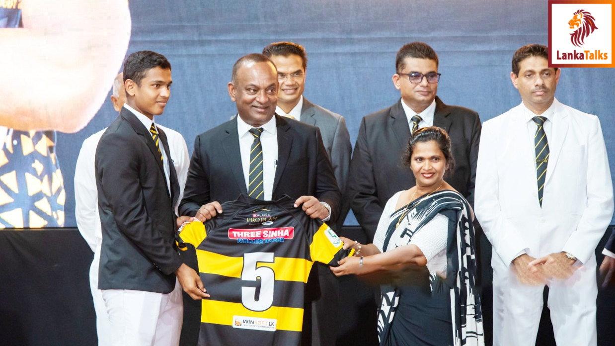 Three Sinha Industries proclaims Gold Sponsorship for D. S. Senanayake College Rugby Team