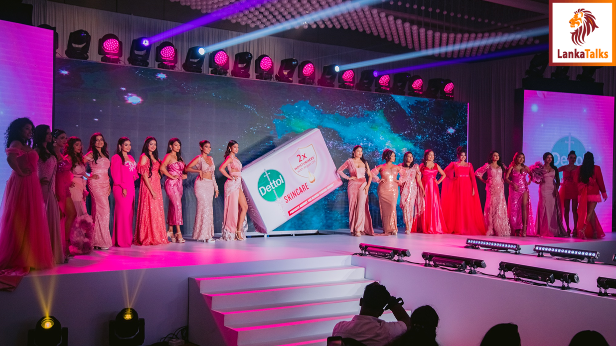 Dettol launches its latest skincare innovation with Sri Lanka's first influencer ramp walk at 'Beauty Pink Night'