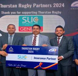 Sri Lanka Insurance Corporation General Ltd proudly partners with Thurstan College Rugby for School Rugby Season 2024