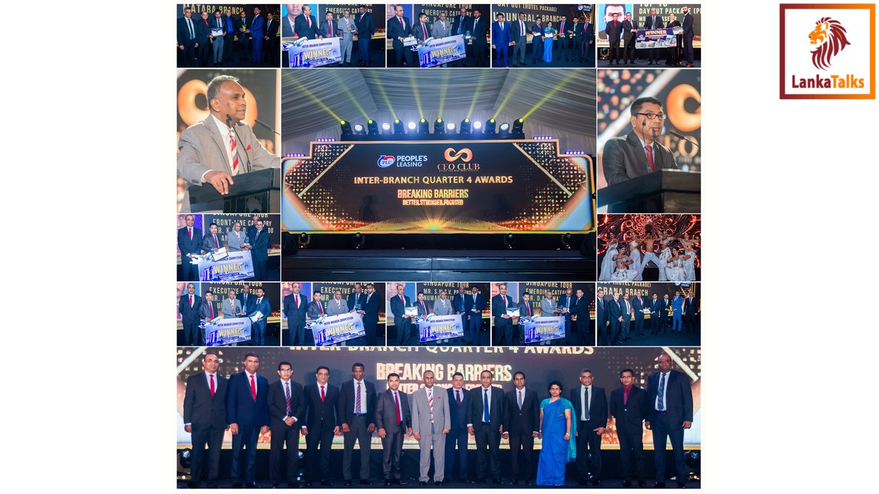 People’s Leasing & Finance PLC Honors Top Marketers at Inaugural CEO Club Event