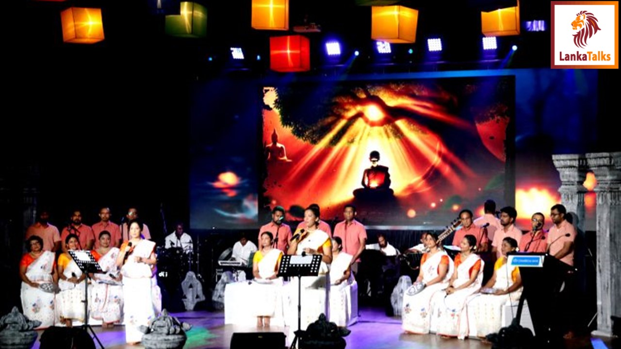 ComBank employees celebrate Poson with ‘Pahan Gee’