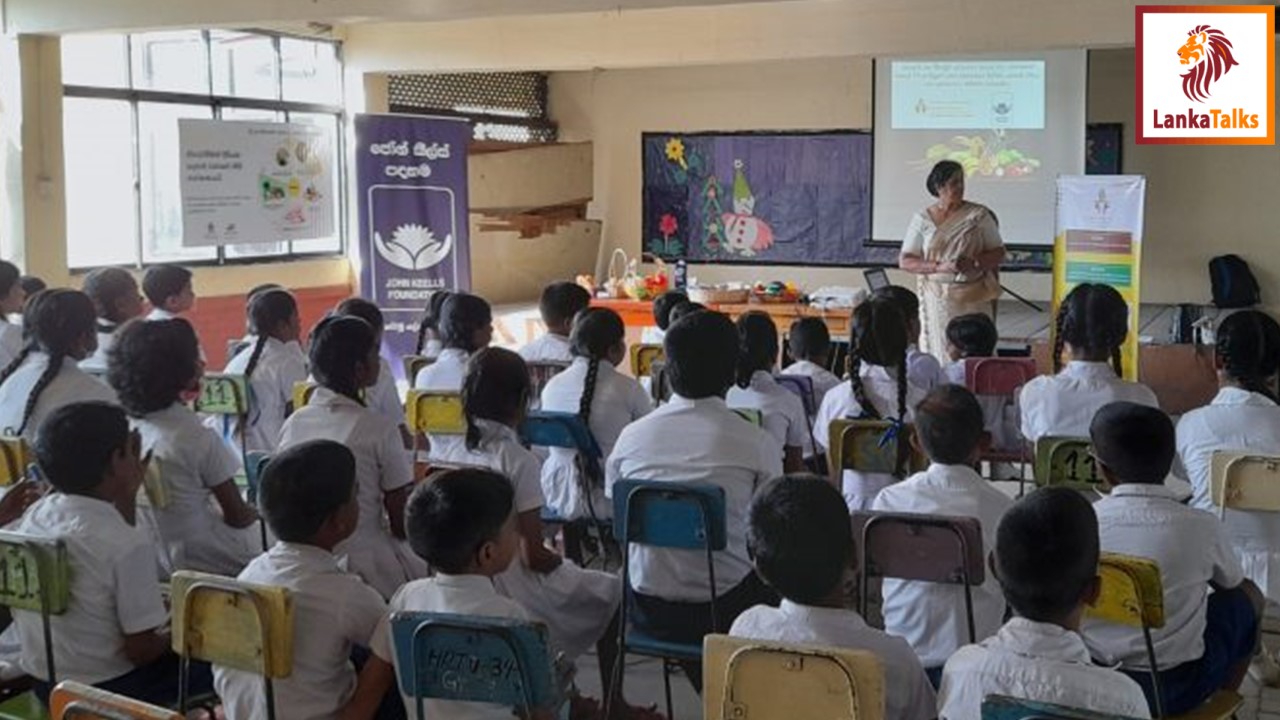 John Keells Foundation initiates Nutrition Awareness in Schools in Praja Shakthi Locations
